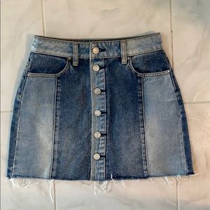 Pacsun Jean Skirt